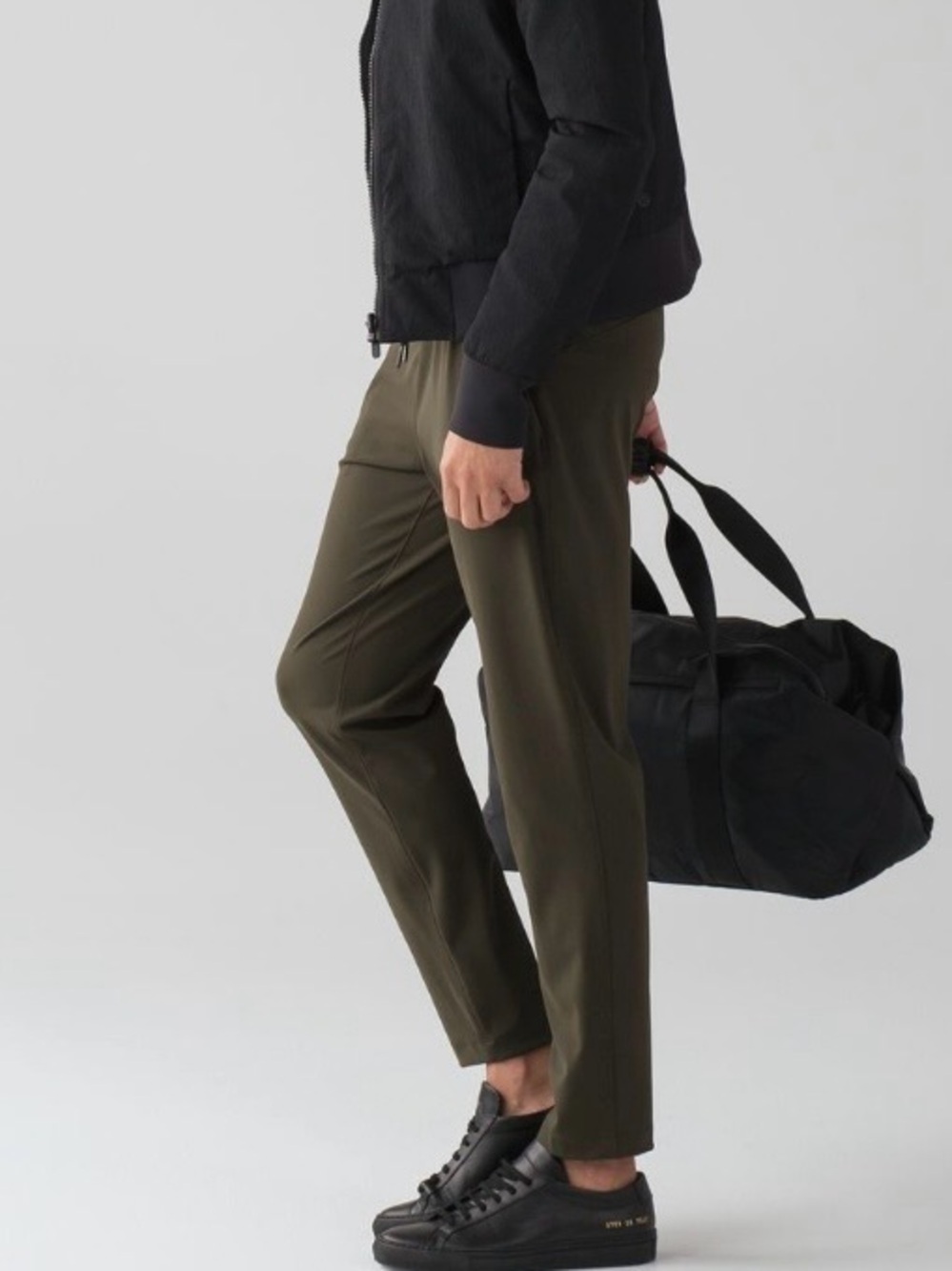 Lululemon On The Fly Pant Dark Olive Size 4 Travel Activewear Athleisure